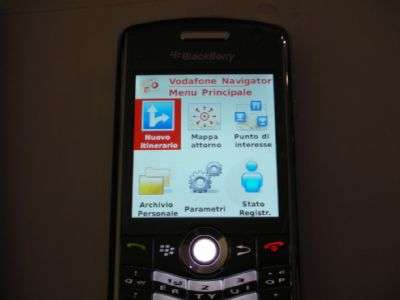 Vodafone Navigator sul Pearl 8110