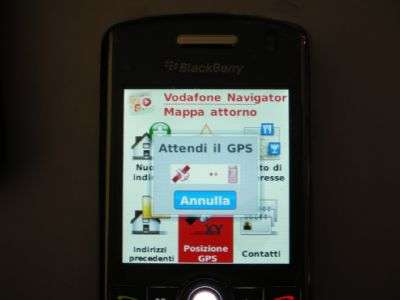 Vodafone Navigator sul Pearl 8110