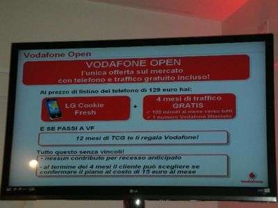 Vodafone Open per LG Cookie Fresh