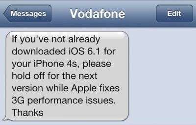 Vodafone UK iPhone 4S