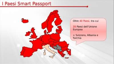 I Paesi in cui utilizzare Smart Passport
