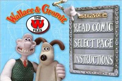 Wallace and Gromit: Digital Comic #1, The W Files