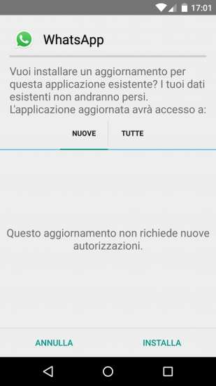 WhatsApp 2.12.312 per Android 