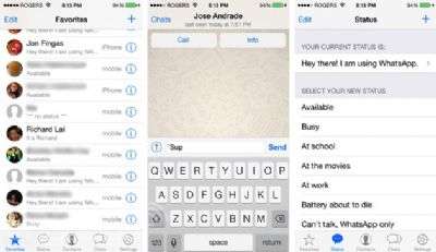 Whatsapp per iOS7