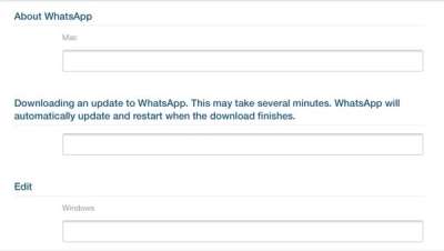 Whatsapp - richiesta di traduzione app per Windows e Mac OSX (@WEBetaInfo)