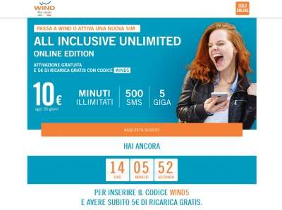 Wind All Inclusive Unlimited Online Edition