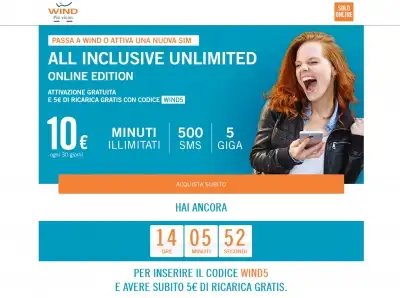 Wind All Inclusive Unlimited Online Edition