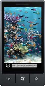 Windows Phone 7 - Internet Explorer 9