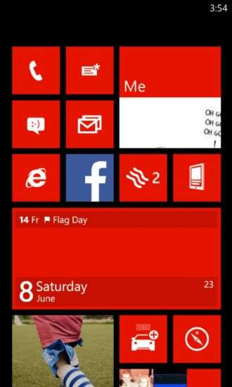Windows Phone Blue
