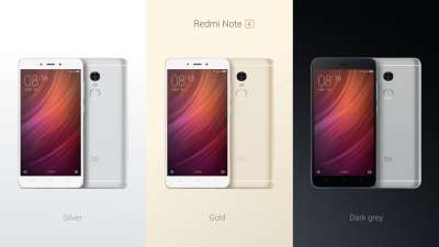Xiaomi Redmi Note 4 (tre colorazioni)