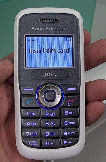 Sony Ericsson J100i