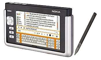 Nokia Internet Tablet 770