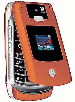 Motorola V3x Pumpkin
