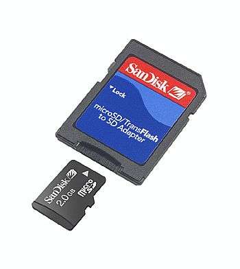 Sandisk MicroSD 2 GB