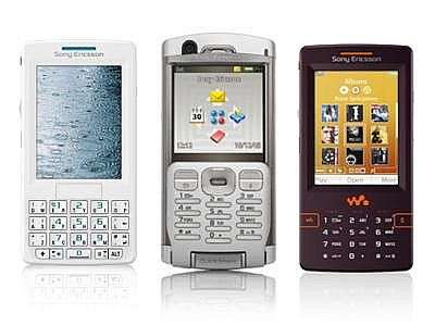Sony Ericsson M600, P990, W950