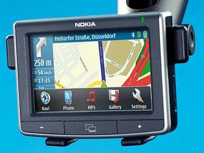 Nokia 500 Auto Navigation