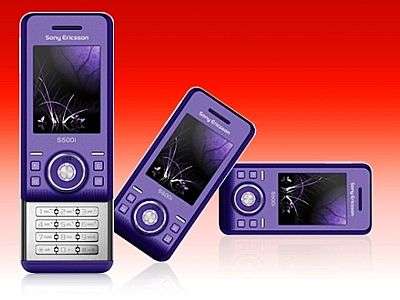 Sony Ericsson S500i Ice Purple